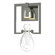 Apothecary One Light Wall Sconce in Sterling (39|203300-SKT-85-ZM0572)