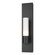 Pillar One Light Wall Sconce in Black (39|204420-SKT-10-GG0392)