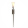 Sweeping Taper One Light Wall Sconce in Dark Smoke (39|204526-SKT-07-GG0068)