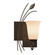 Leaf One Light Wall Sconce in Bronze (39|205122-SKT-LFT-05-GG0035)