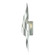 Flux One Light Wall Sconce in Vintage Platinum (39|206101-SKT-82)
