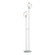 Pluto Two Light Floor Lamp in Vintage Platinum (39|242210-SKT-82-ZM0436)