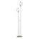 Pluto Two Light Floor Lamp in Sterling (39|242210-SKT-85-ZM0436)