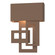 Collage Collage Small Dark Sky Friendly LED Outdoor Sconce in Coastal Bronze (39|302520-LED-RGT-75)