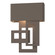 Collage LED Outdoor Wall Sconce in Coastal Dark Smoke (39|302520-LED-RGT-77)