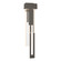 Rainfall LED Outdoor Wall Sconce in Coastal Dark Smoke (39|302533-LED-RGT-77-II0596)