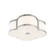 Chandler Three Light Flush Mount in Polished Nickel (70|1216-PN)