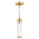 Soriano One Light Pendant in Aged Brass (70|1700-AGB)