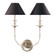 Jasper Two Light Wall Sconce in Polished Nickel (70|1862-PN)