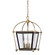 Hollis Four Light Lantern in Aged Brass (70|3612-AGB)