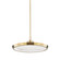 Draper LED Pendant in Aged Brass (70|3616-AGB)
