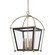 Hollis Eight Light Lantern in Aged Brass (70|3624-AGB)