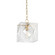 Travis One Light Lantern in Aged Brass (70|5909-AGB)