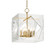 Travis Eight Light Lantern in Aged Brass (70|5916-AGB)