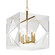 Travis Eight Light Chandelier in Aged Brass (70|5924-AGB)