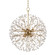 Dunkirk Eight Light Chandelier in Aged Brass (70|6020-AGB)