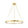 Rosendale LED Chandelier in Aged Brass (70|7128-AGB)