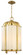 Verona Beach One Light Small Pendant in Aged Brass (70|7614-AGB)