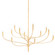 Labra 12 Light Chandelier in Vintage Gold Leaf (70|9612-VGL)