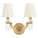 Dayton Two Light Wall Sconce in Aged Brass (70|982-AGB-WS)