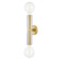 Gilbert Two Light Wall Sconce in Aged Brass (70|9842-AGB)
