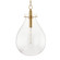 Ivy LED Pendant in Aged Brass (70|BKO103-AGB)