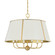 Cambridge Six Light Chandelier in Aged Brass (70|MDS121-AGB/OW)