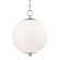 Sphere No.1 One Light Pendant in Polished Nickel (70|MDS701-PN)