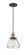 Franklin Restoration One Light Mini Pendant in Black Antique Brass (405|201C-BAB-G172)