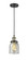 Franklin Restoration LED Mini Pendant in Black Antique Brass (405|201C-BAB-G54-LED)