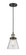Franklin Restoration LED Mini Pendant in Black Antique Brass (405|201C-BAB-G64-LED)
