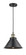 Franklin Restoration One Light Mini Pendant in Black Antique Brass (405|201C-BAB-M10-BK)