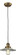Franklin Restoration One Light Mini Pendant in Brushed Brass (405|201C-BB-G2)