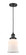 Franklin Restoration LED Mini Pendant in Matte Black (405|201C-BK-G181-LED)