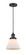 Franklin Restoration One Light Mini Pendant in Matte Black (405|201C-BK-G41)