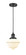 Franklin Restoration One Light Mini Pendant in Matte Black (405|201C-BK-G531)