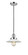 Franklin Restoration One Light Mini Pendant in Polished Chrome (405|201C-PC-G1)