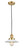 Franklin Restoration LED Mini Pendant in Satin Gold (405|201C-SG-G1-LED)