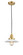Franklin Restoration One Light Mini Pendant in Satin Gold (405|201CSW-SG-G1)
