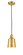 Franklin Restoration One Light Mini Pendant in Satin Gold (405|201CSW-SG-M9-SG)