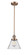 Franklin Restoration LED Mini Pendant in Antique Copper (405|201S-AC-G44-LED)