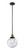 Franklin Restoration One Light Mini Pendant in Black Antique Brass (405|201S-BAB-G204-8)