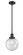 Franklin Restoration One Light Mini Pendant in Matte Black (405|201S-BK-G204-8)