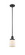 Franklin Restoration One Light Mini Pendant in Matte Black (405|201S-BK-G51)