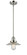 Franklin Restoration One Light Mini Pendant in Polished Nickel (405|201S-PN-G2)