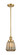 Franklin Restoration One Light Mini Pendant in Satin Gold (405|201S-SG-G146)