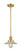 Franklin Restoration One Light Mini Pendant in Satin Gold (405|201S-SG-G2)