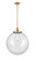 Franklin Restoration One Light Pendant in Satin Gold (405|201S-SG-G202-18)