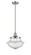 Franklin Restoration One Light Mini Pendant in Brushed Satin Nickel (405|201S-SN-G544)