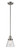 Franklin Restoration One Light Mini Pendant in Brushed Satin Nickel (405|201S-SN-G64)